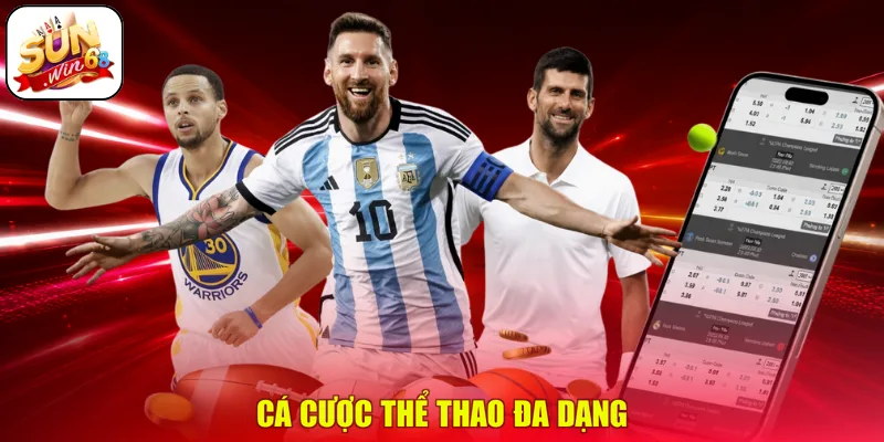 Cá cược thể thao đa dạng