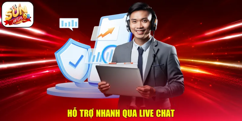 Hỗ trợ nhanh qua live chat