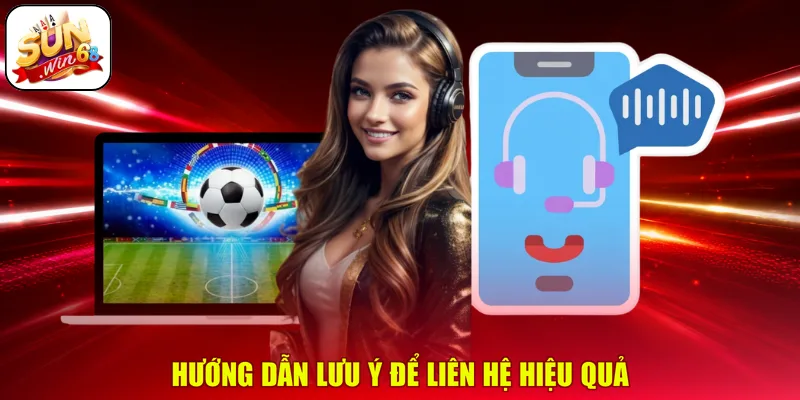 Hướng dẫn lưu ý để liên hệ hiệu quả